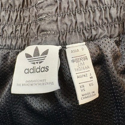 adidas アディダス ジョガーパンツ シャカシャカ生地 ブラック 黒 XS