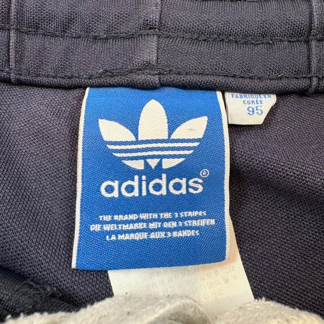 adidas アディダス ジャージ ヨーロッパシリーズ トラックパンツ ネイビー M