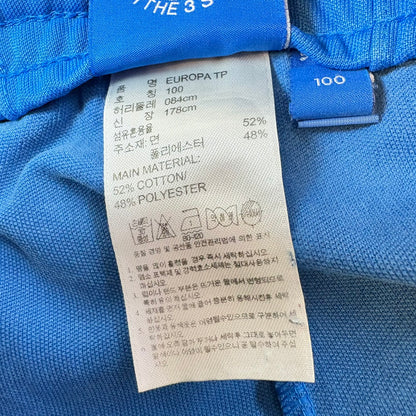 adidas アディダス ジャージ ヨーロッパシリーズ トラックパンツ ブルー L