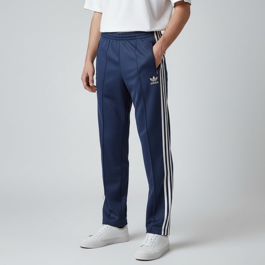 adidas アディダス ジャージ ヨーロッパシリーズ トラックパンツ ネイビー M