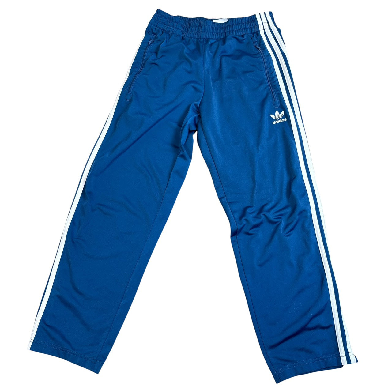 adidas アディダス ジャージ ファイヤーバードシリーズ 濃いブルー トラックパンツ XS