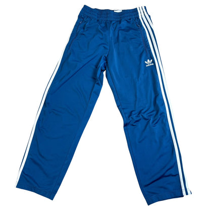 adidas アディダス ジャージ ファイヤーバードシリーズ 濃いブルー トラックパンツ XS