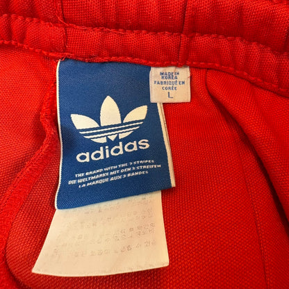 adidas アディダス ジャージ ヨーロッパシリーズ トラックパンツ レッド L