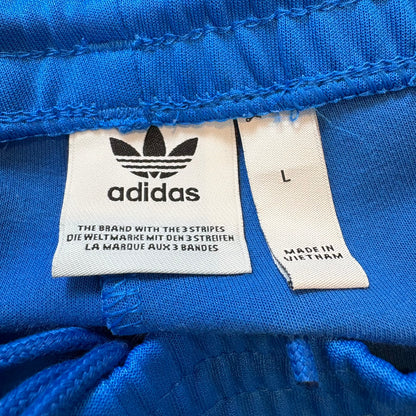 adidas アディダス ジャージ スーパースターシリーズ トラックパンツ ブルー 青 L