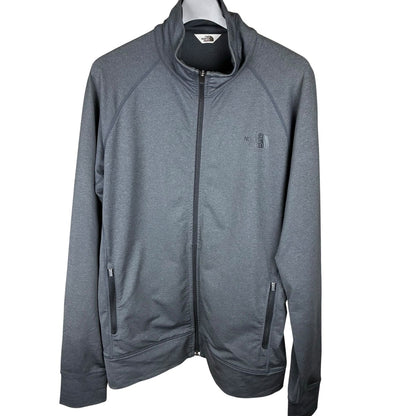 THE NORTH FACE ノースフェイス フルジップトラックジャケット 濃いグレー XL