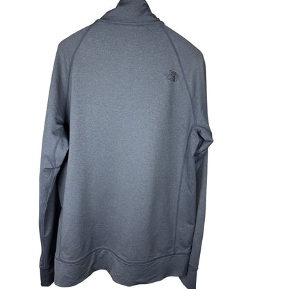 THE NORTH FACE ノースフェイス フルジップトラックジャケット 濃いグレー XL