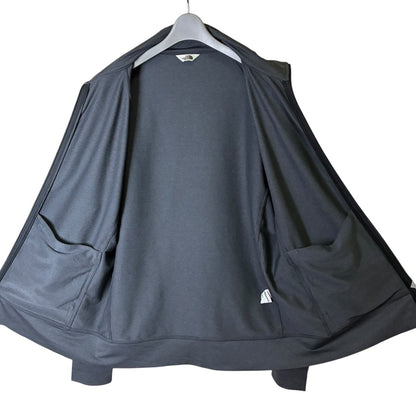 THE NORTH FACE ノースフェイス フルジップトラックジャケット 濃いグレー XL