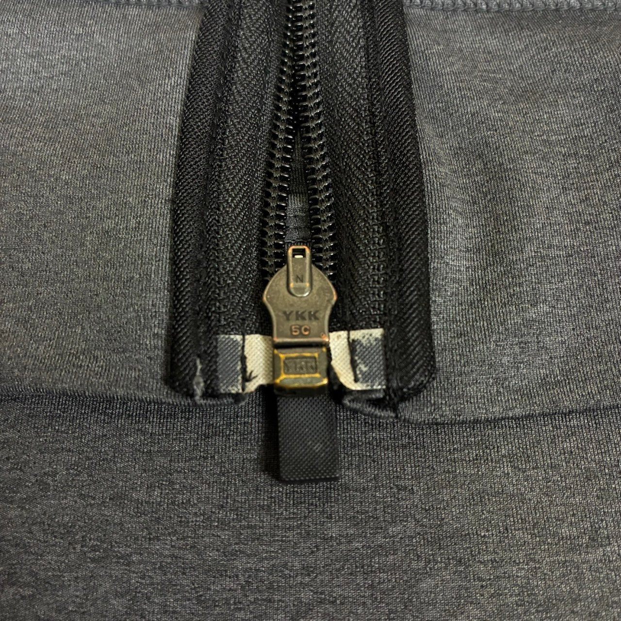 THE NORTH FACE ノースフェイス フルジップトラックジャケット 濃いグレー XL