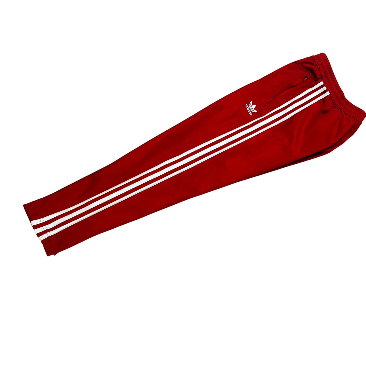 adidas アディダス ジャージ ベッケンバウアーシリーズ トラックパンツ レッド S