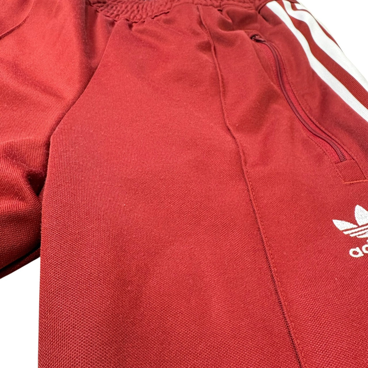 adidas アディダス ジャージ ベッケンバウアーシリーズ トラックパンツ レッド S