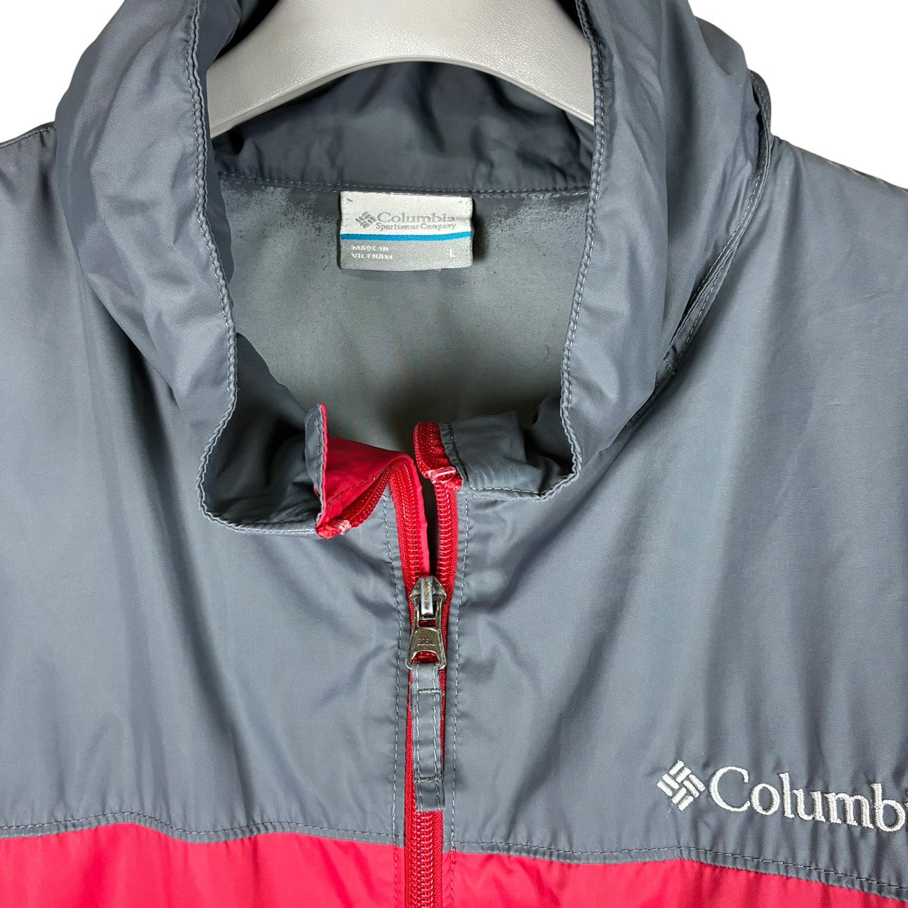 Columbia コロンビア 軽量レインジャケット レッド L