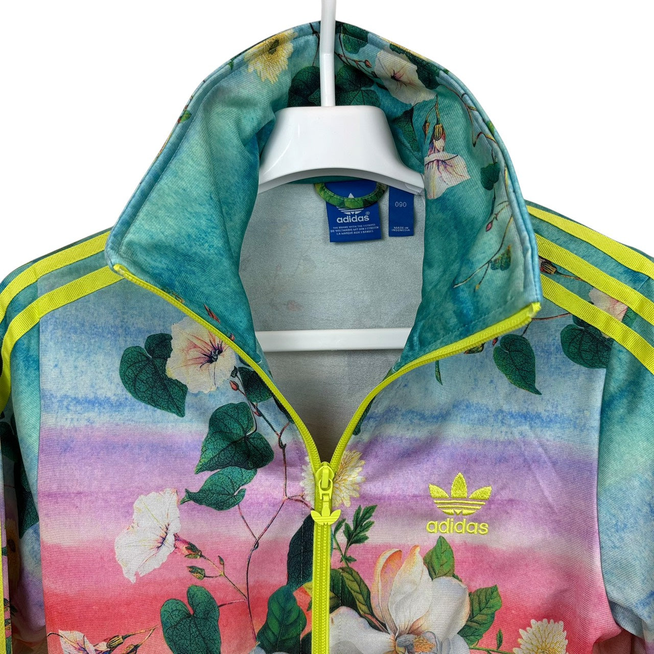 adidas アディダス ジャージ 2010年代半 ボタニカルシリーズ トラックジャケット M