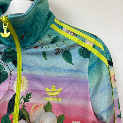 adidas アディダス ジャージ 2010年代半 ボタニカルシリーズ トラックジャケット M