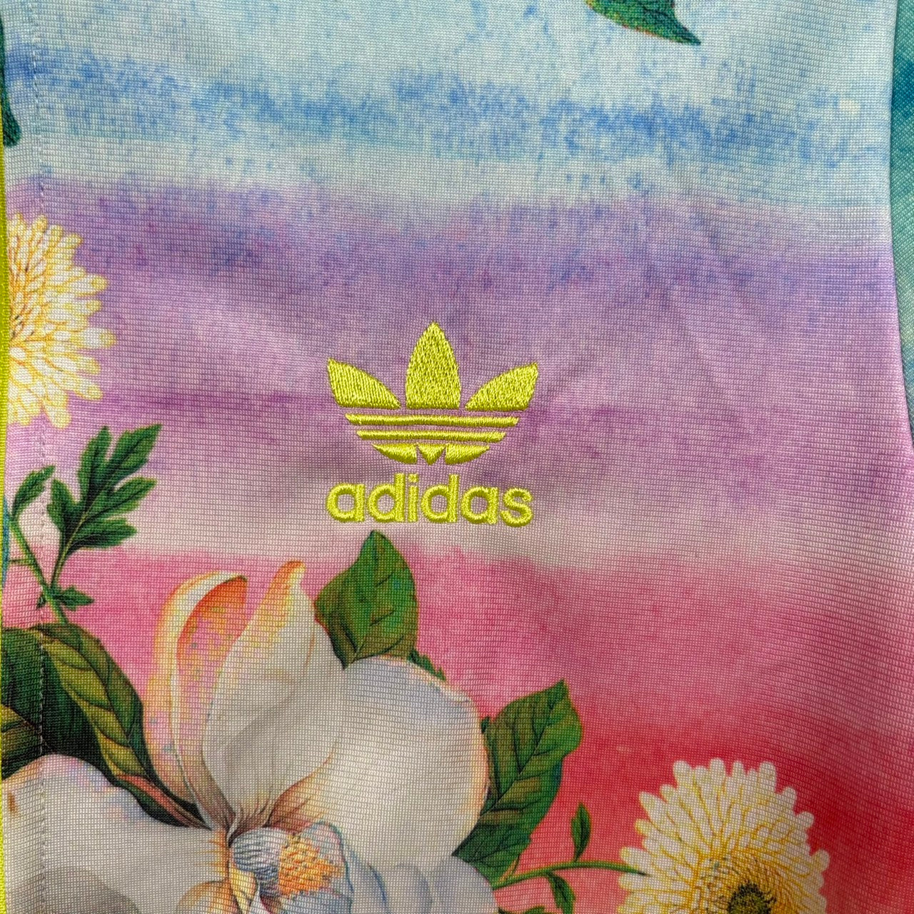 adidas アディダス ジャージ 2010年代半 ボタニカルシリーズ トラックジャケット M
