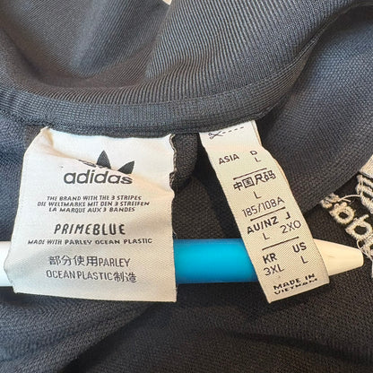 adidas アディダス ジャージ トラックジャケット ブラック L
