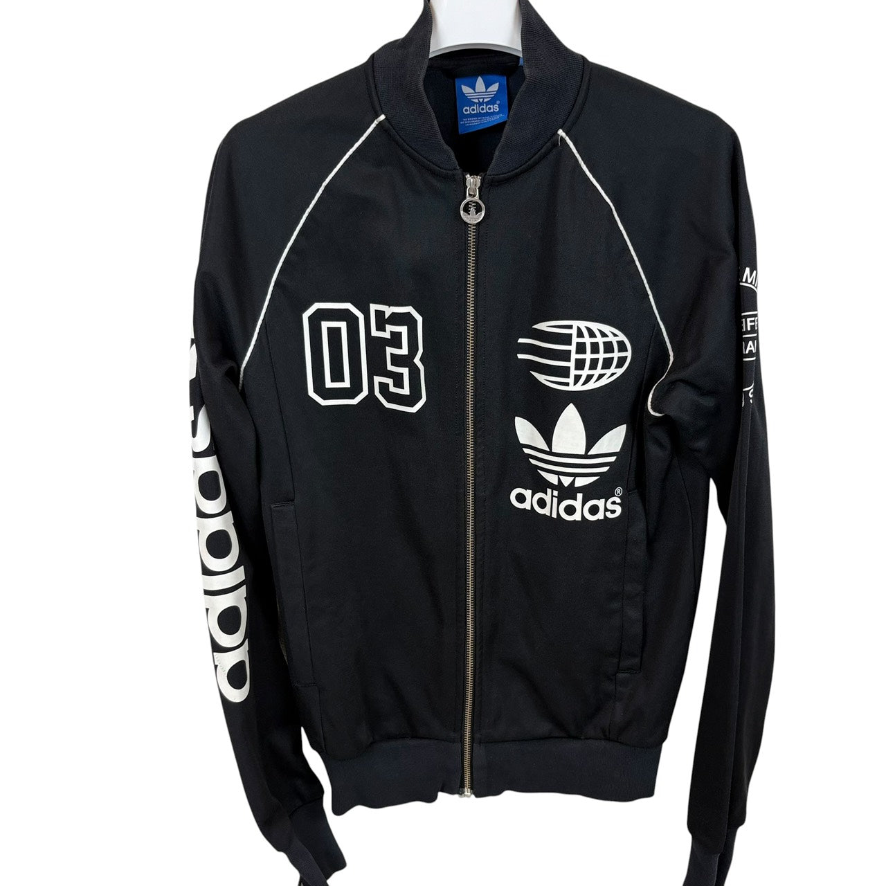 adidas アディダス ジャージ トラックジャケット ブラック M