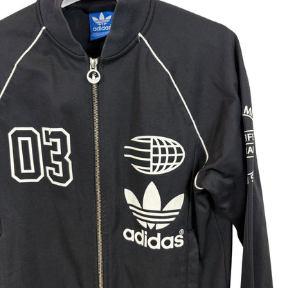 adidas アディダス ジャージ トラックジャケット ブラック M