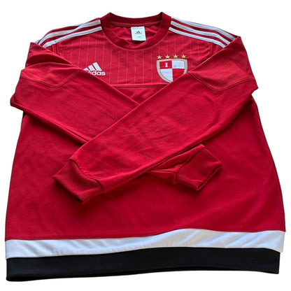 adidas アディダス ウルサンHD FC トレーニングジャージ レッド L