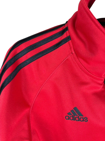 adidas アディダス ジャージ トラックジャケット レッド L