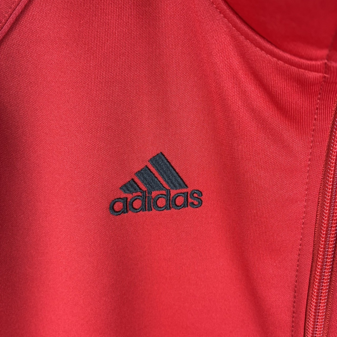 adidas アディダス ジャージ トラックジャケット レッド L