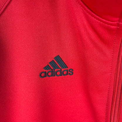 adidas アディダス ジャージ トラックジャケット レッド L