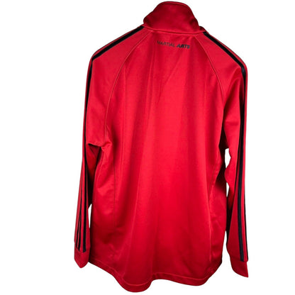 adidas アディダス ジャージ トラックジャケット レッド L