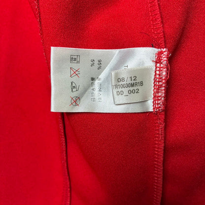 adidas アディダス ジャージ トラックジャケット レッド L