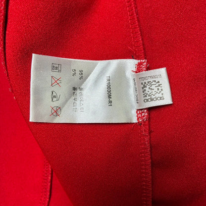 adidas アディダス ジャージ トラックジャケット レッド L