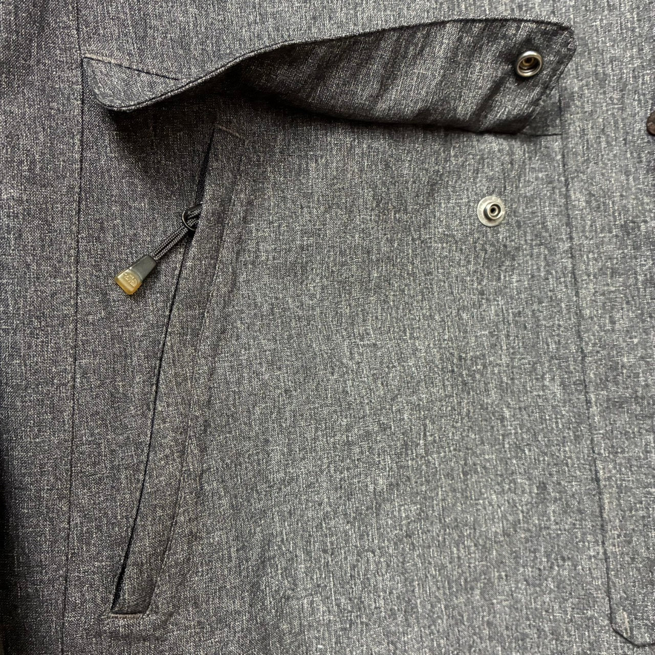 THE NORTH FACE ノースフェイス HYVENT マウンテンパーカー メランジグレー L