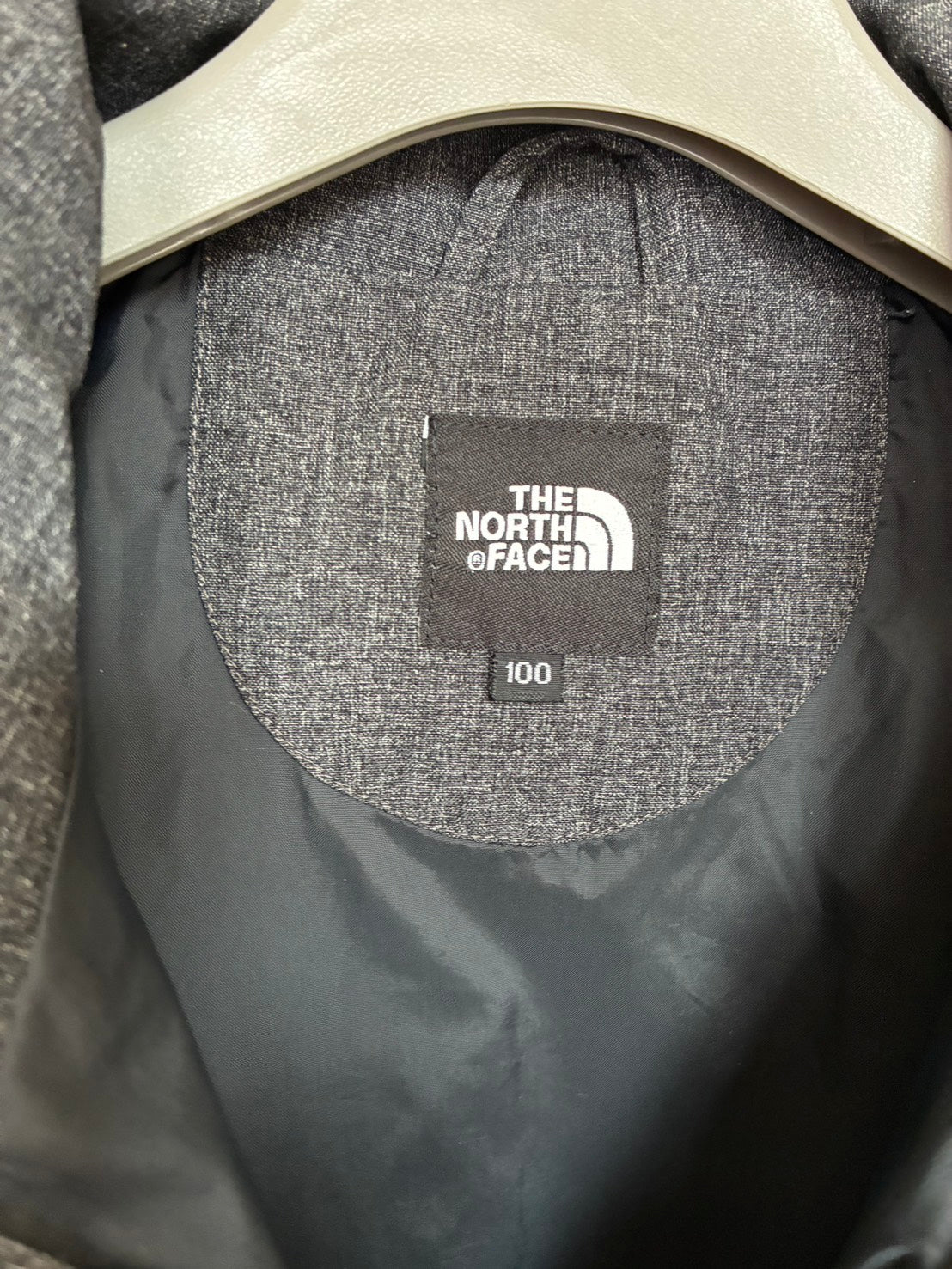 THE NORTH FACE ノースフェイス HYVENT マウンテンパーカー メランジグレー L