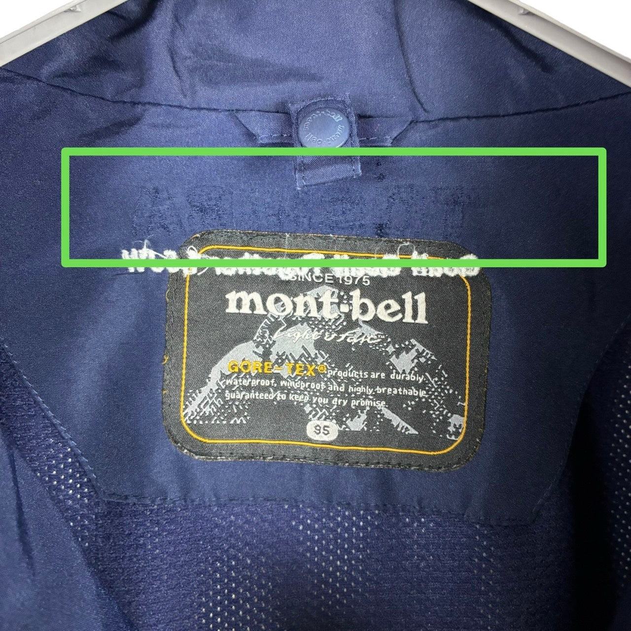 mont-bell モンベル GORE-TEX マウンテンパーカー ネイビー M