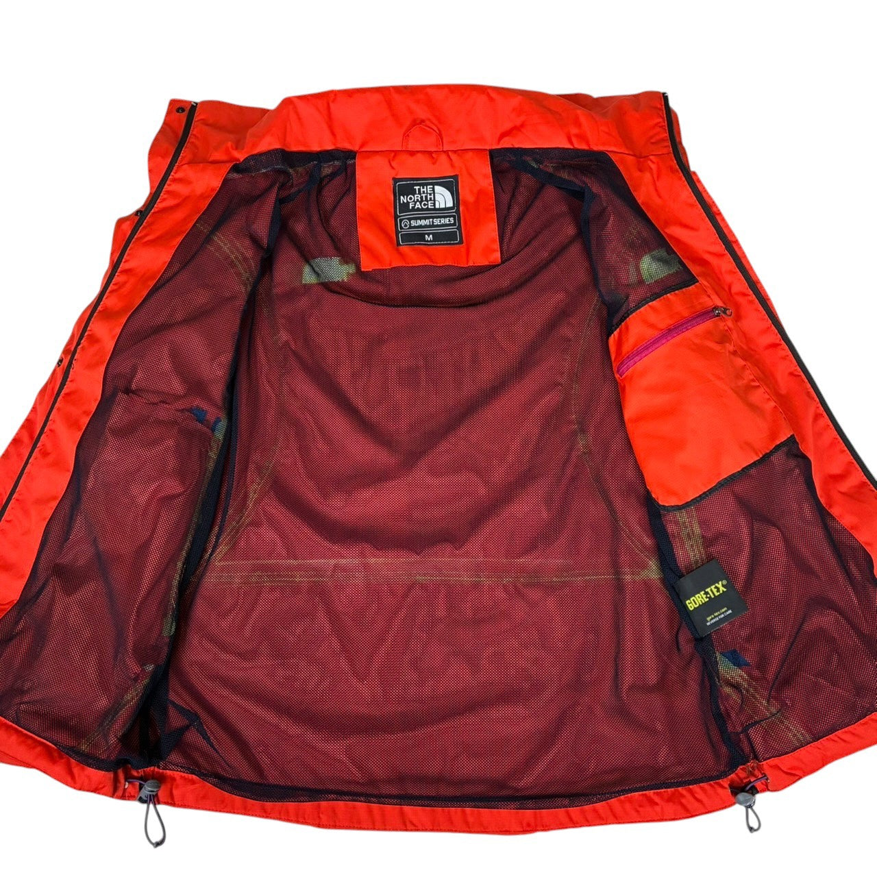 ノースフェイス SUMMIT GORE-TEX RAINTEXジャケット レッド M