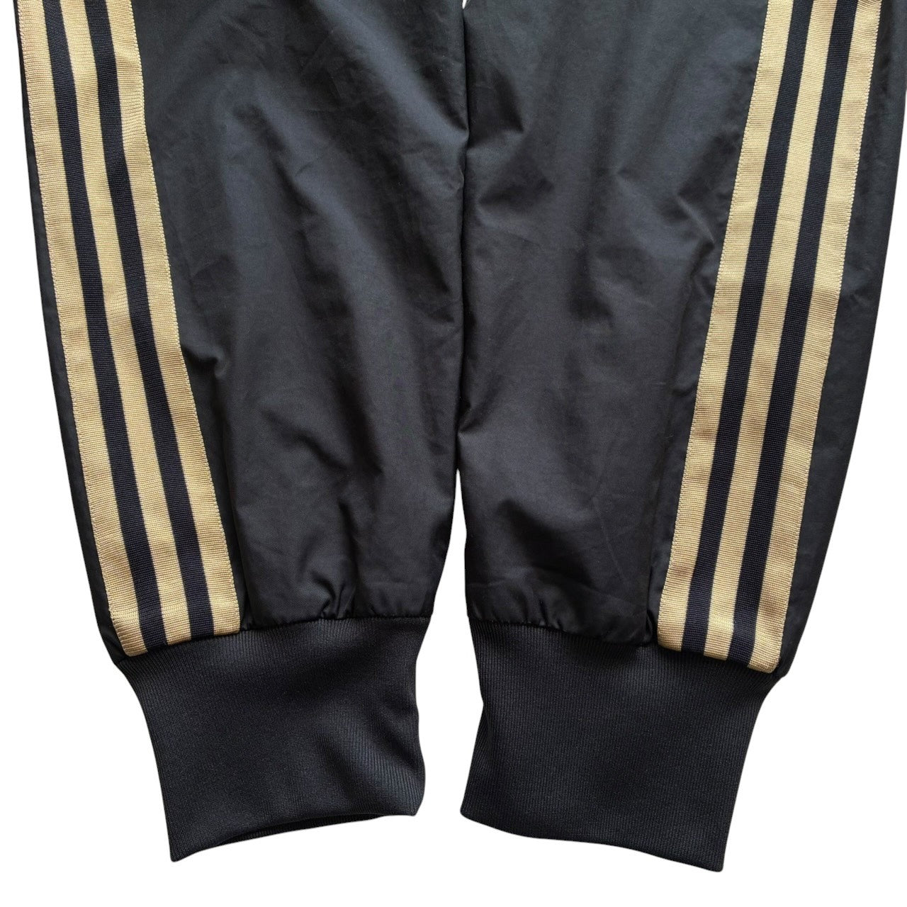 adidas アディダス ジャージ TWISTED WW トラックジャケット ブラック × ゴールド L