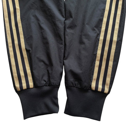 adidas アディダス ジャージ TWISTED WW トラックジャケット ブラック × ゴールド L