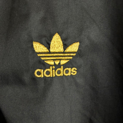 adidas アディダス ジャージ TWISTED WW トラックジャケット ブラック × ゴールド L