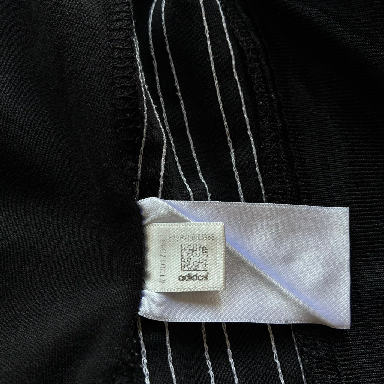 adidas アディダス トラックパンツ ジャージ トレフォイルロゴ刺繍 ブラック M