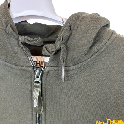 THE NORTH FACE ノースフェイス ジップアップパーカー カーキ  L