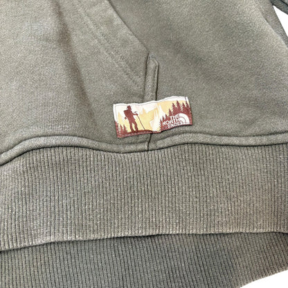 THE NORTH FACE ノースフェイス ジップアップパーカー カーキ  L