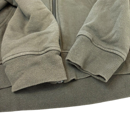 THE NORTH FACE ノースフェイス ジップアップパーカー カーキ  L