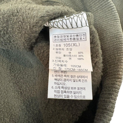 THE NORTH FACE ノースフェイス ジップアップパーカー カーキ  L