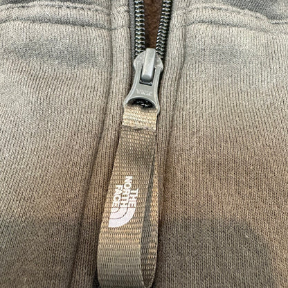 THE NORTH FACE ノースフェイス ジップアップパーカー カーキ  L