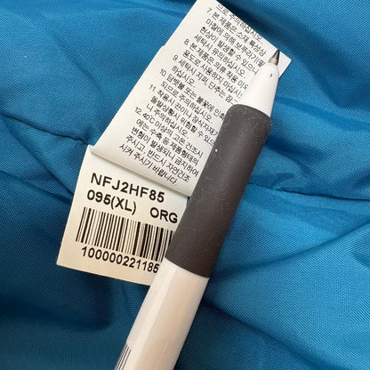THE NORTH FACE ノースフェイス HyVent マウンテンパーカー イエローオレンジ × ブラウン × インナーブルー XL