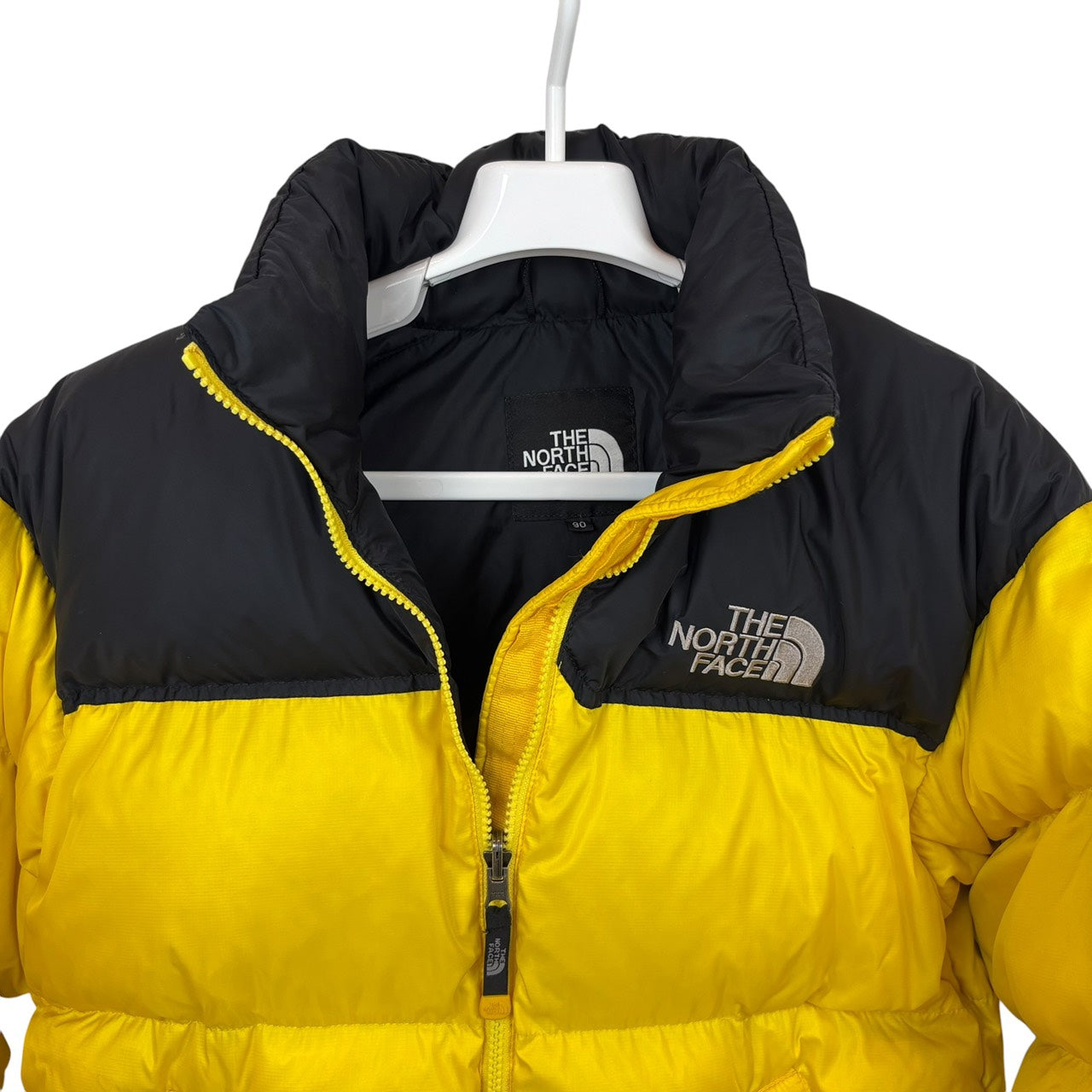 THE NORTH FACE ヌプシ 700フィル ダウンジャケット イエロー M
