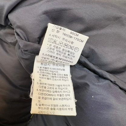 THE NORTH FACE ヌプシ 700フィル ダウンジャケット イエロー M