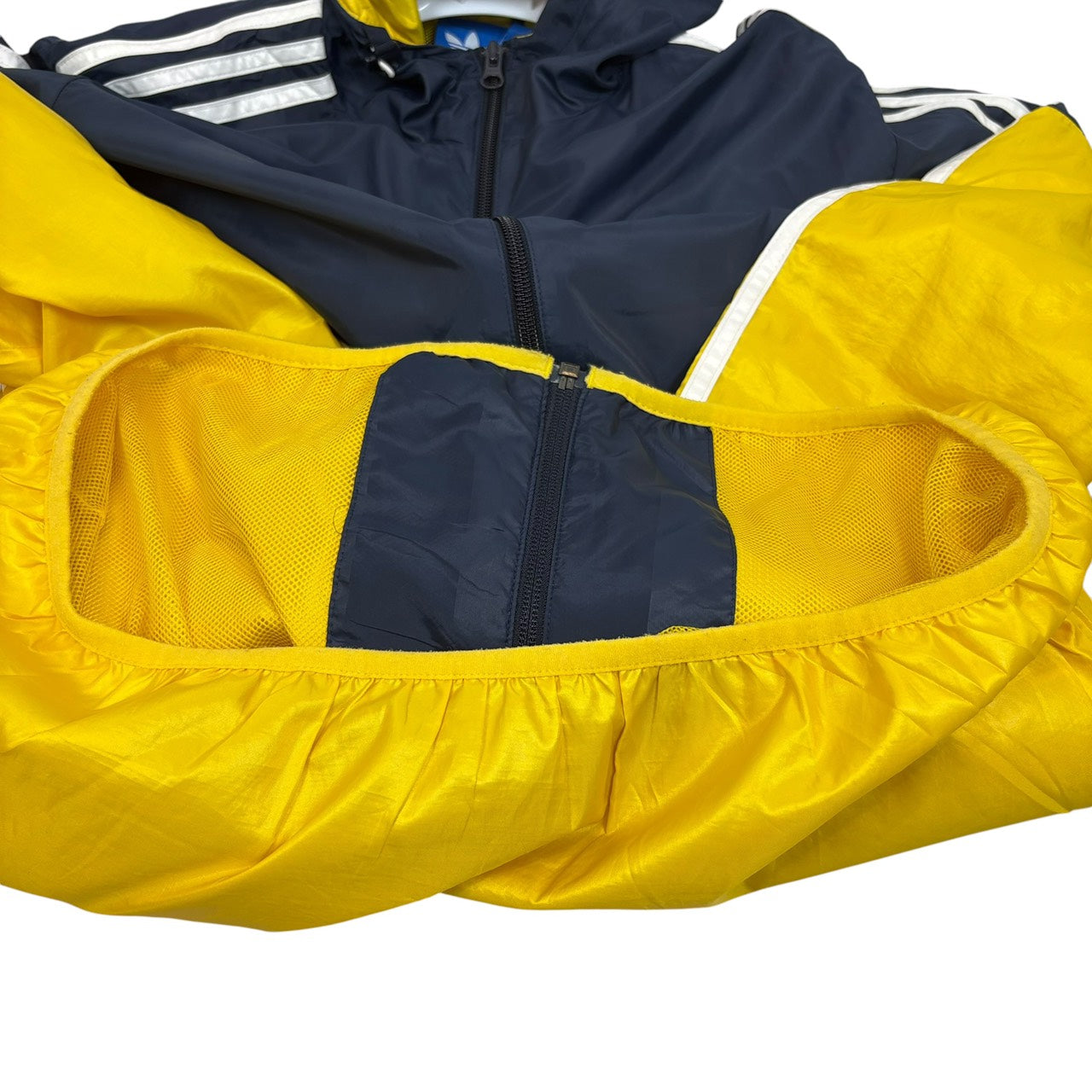 adidas アディダス コロラド ウインドブレーカー イエロー×ネイビー L