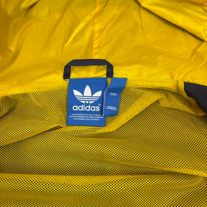 adidas アディダス コロラド ウインドブレーカー イエロー×ネイビー L