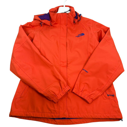 THE NORTH FACE ノースフェイス HYVENT マウンテンパーカー 赤オレンジ M
