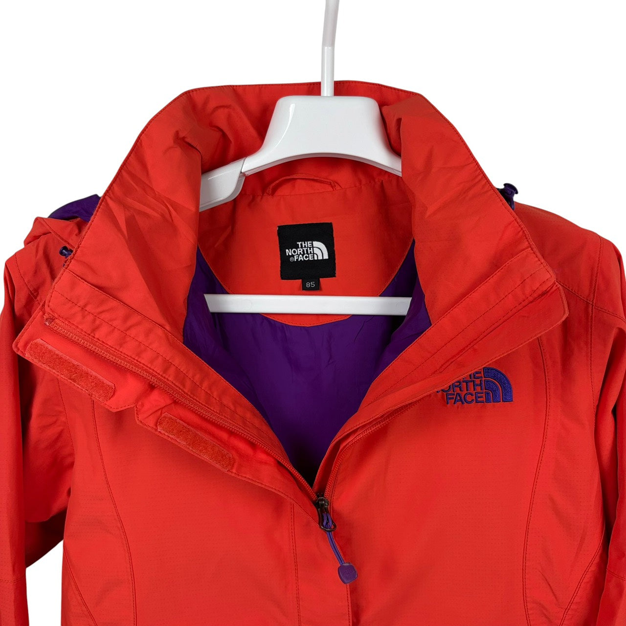 THE NORTH FACE ノースフェイス HYVENT マウンテンパーカー 赤オレンジ M