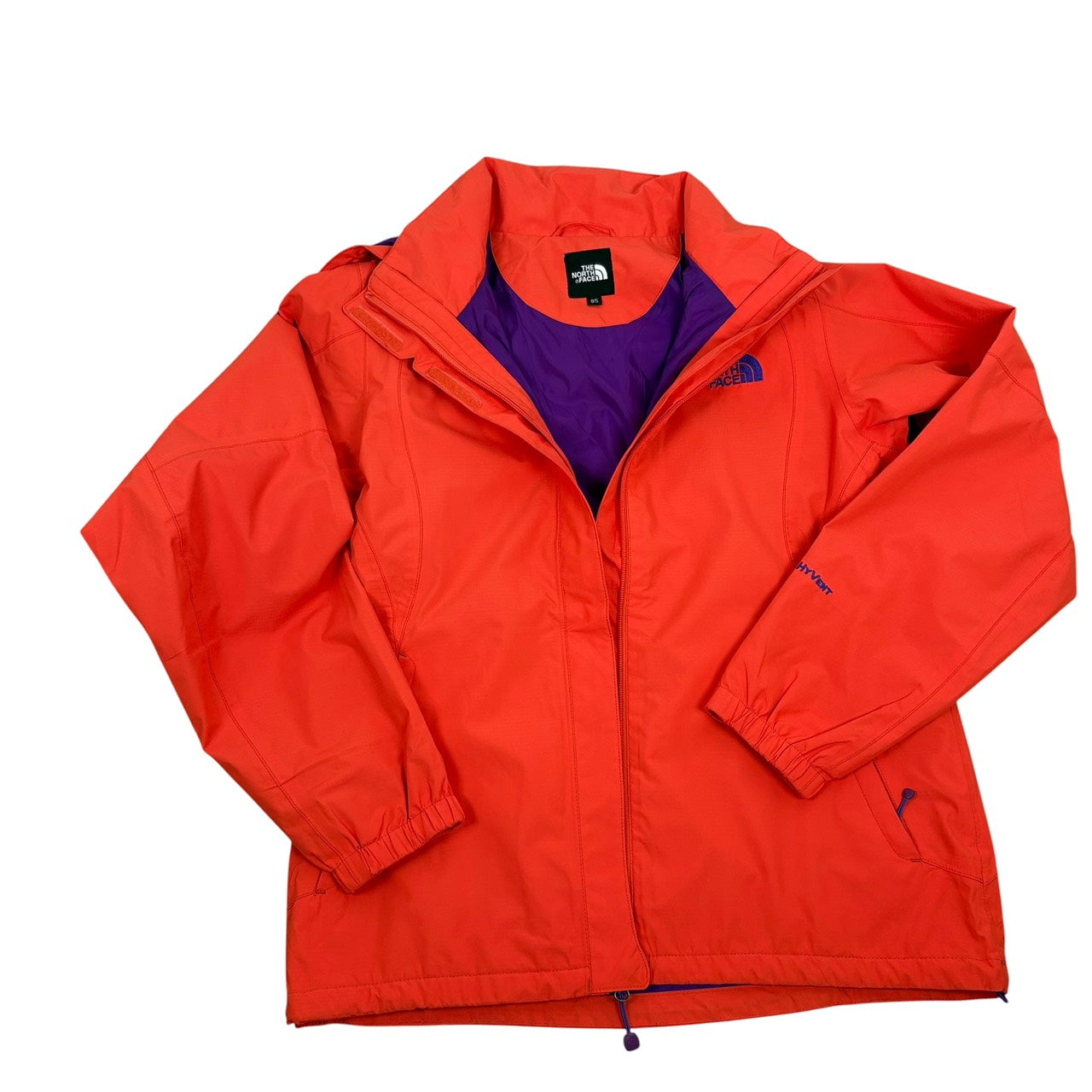 THE NORTH FACE ノースフェイス HYVENT マウンテンパーカー 赤オレンジ M