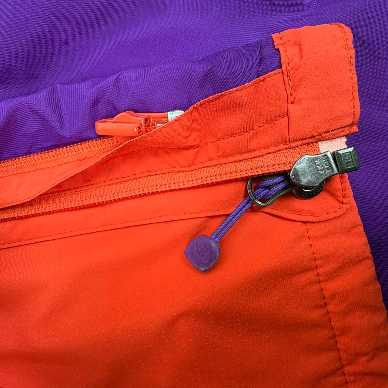 THE NORTH FACE ノースフェイス HYVENT マウンテンパーカー 赤オレンジ M